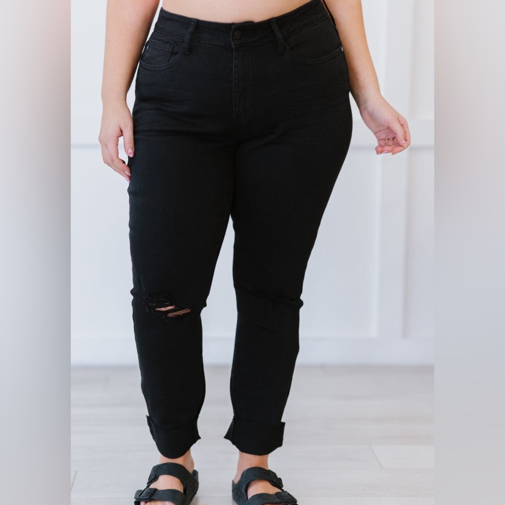 Judy Blue Black Slim Fit Jeans